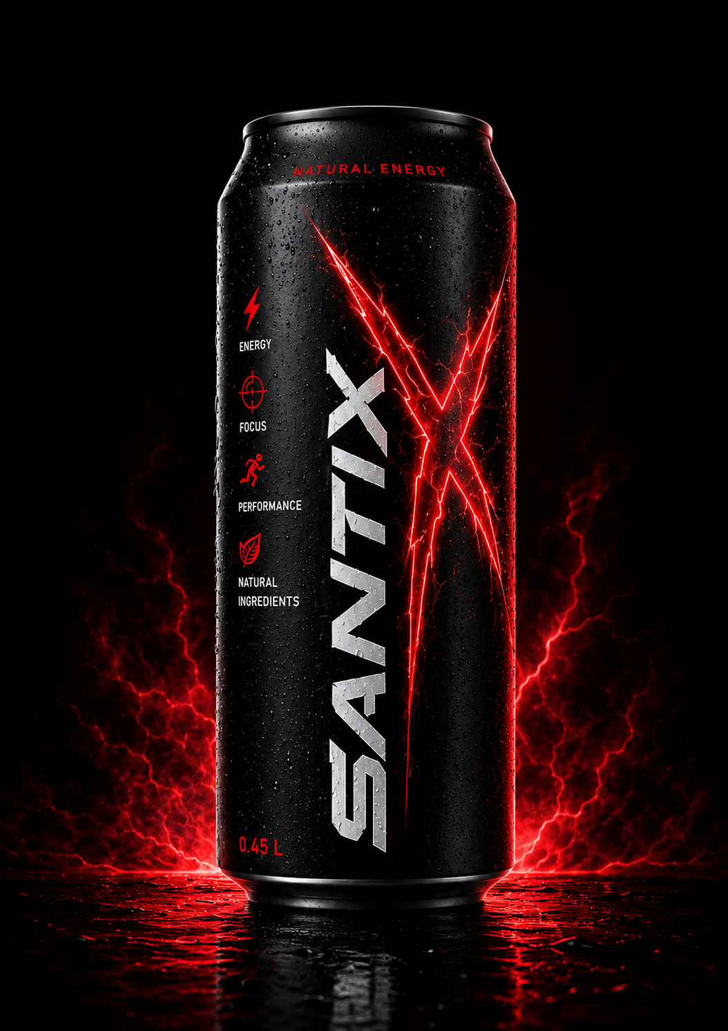 Банка SANTIX NEON RUBY